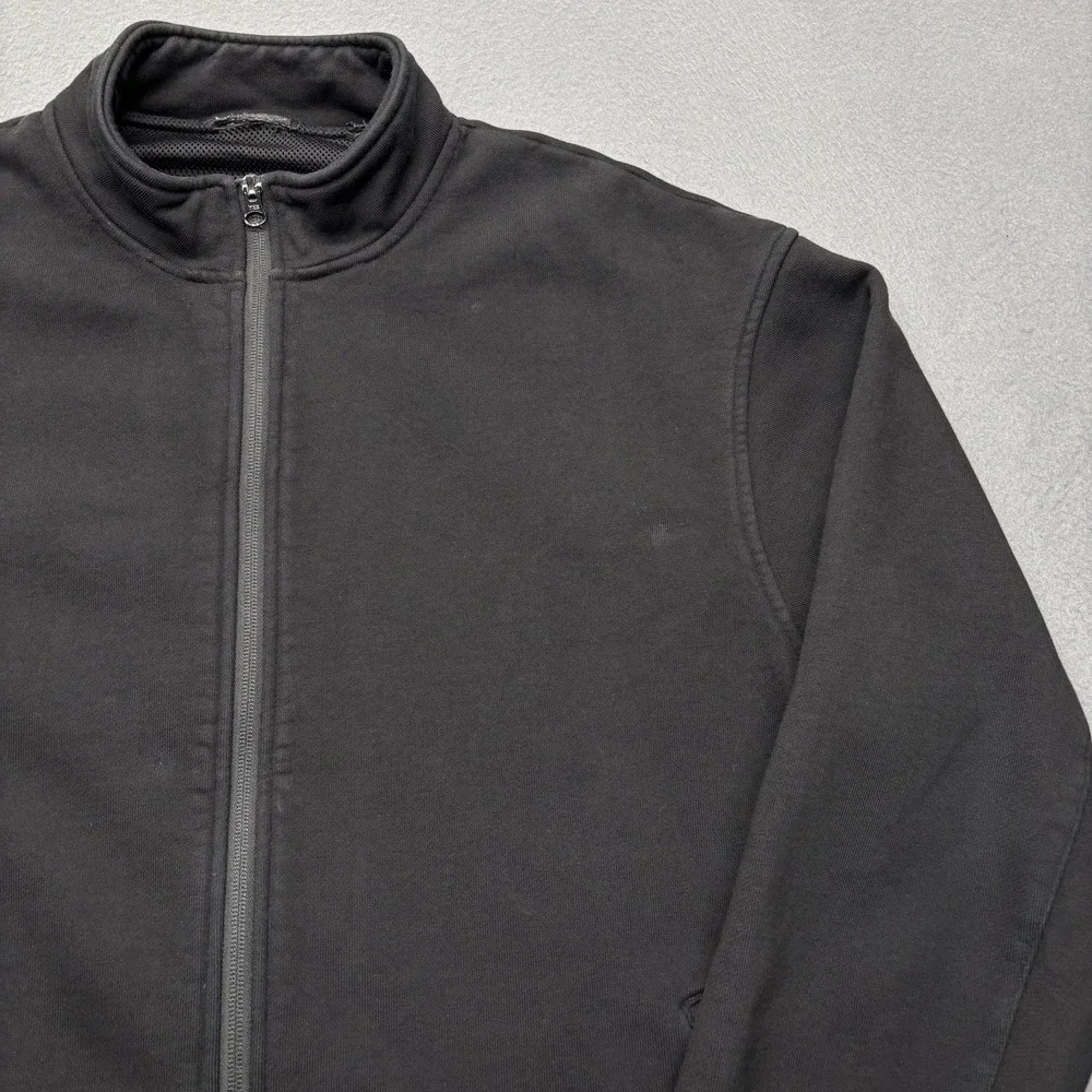 KITH Cotton Jacket Black Full Zip Pockets Mesh Lined Casual Streetwear‎